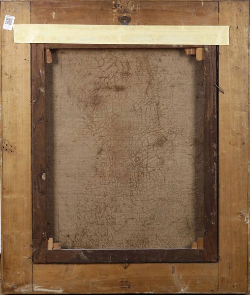 Scuola francese del XVIII secolo Ritratto di giovinetta con giacca rossa  - Asta Old Masters - Associazione Nazionale - Case d'Asta italiane