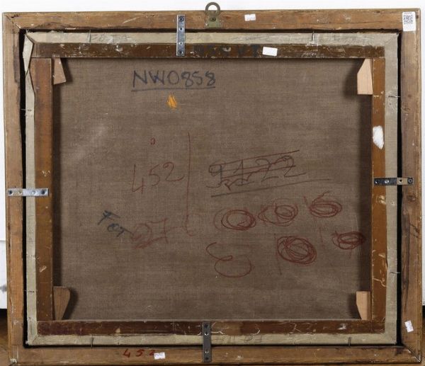 Jan-Baptist Huysmans : Paesaggio boschivo con pastori e armenti  - Asta Old Masters - Associazione Nazionale - Case d'Asta italiane