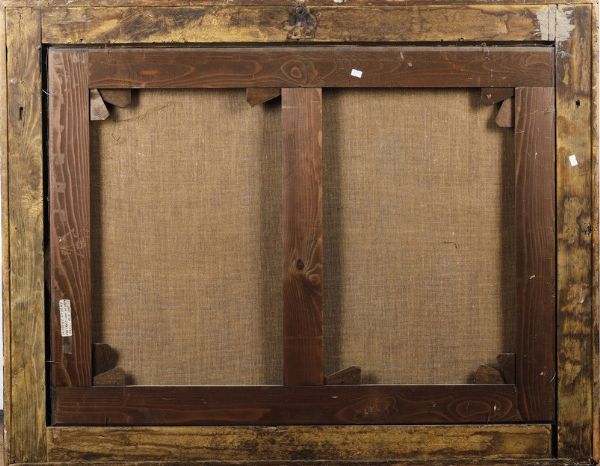 Hubert Robert, nei modi di : Vedute con le cascate di Tivoli e il Tempio di Vesta  - Asta Old Masters - Associazione Nazionale - Case d'Asta italiane