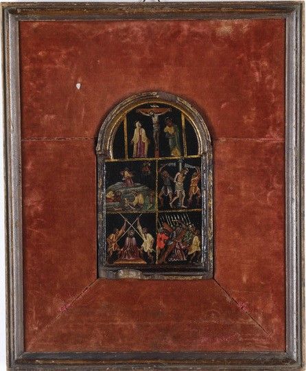 Giovanni Maria Scupola : Episodi della Passione di Cristo  - Asta Old Masters - Associazione Nazionale - Case d'Asta italiane