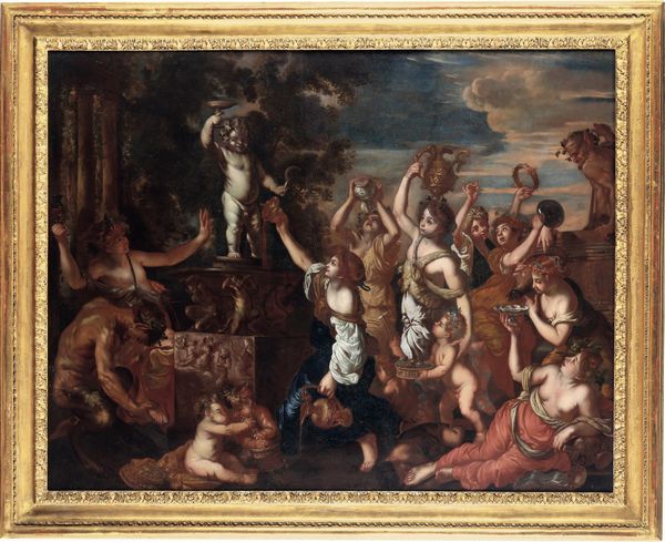 Niccolò de Simone : Baccanale  - Asta Old Masters - Associazione Nazionale - Case d'Asta italiane