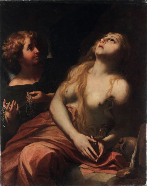 Scuola toscana del XVII secolo Maddalena in estasi  - Asta Old Masters - Associazione Nazionale - Case d'Asta italiane
