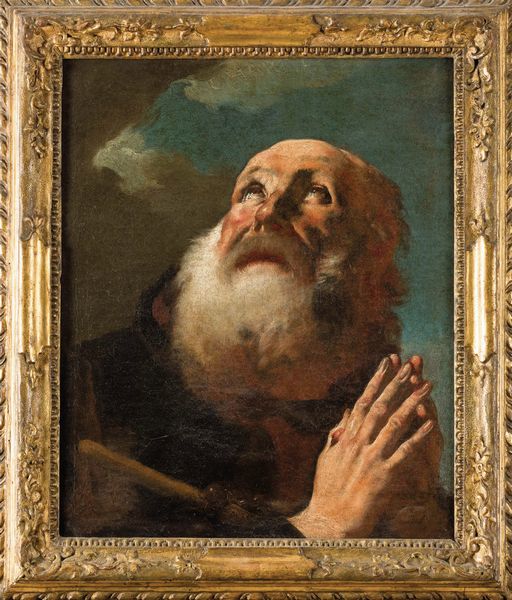 Giovanni Battista Piazzetta : SantAntonio da Paola  - Asta Old Masters - Associazione Nazionale - Case d'Asta italiane