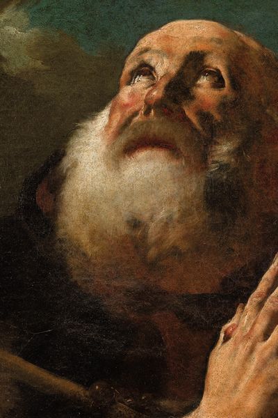 Giovanni Battista Piazzetta : SantAntonio da Paola  - Asta Old Masters - Associazione Nazionale - Case d'Asta italiane