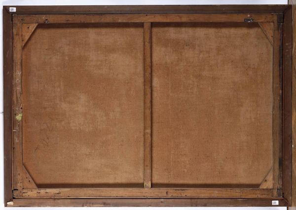 Scuola del XVIII secolo Veduta di porto con velieri  - Asta Old Masters - Associazione Nazionale - Case d'Asta italiane