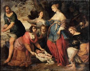 Giuseppe Badaracco - Mos salvato dalle acque