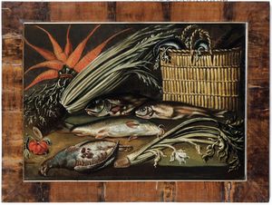 Scuola emiliana del XVIII secolo Nature morte e nature vive  - Asta Old Masters - Associazione Nazionale - Case d'Asta italiane