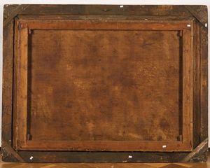 Francesco Fieravino detto il Maltese : Natura morta con cesta d'uva e tessuti  - Asta Old Masters - Associazione Nazionale - Case d'Asta italiane