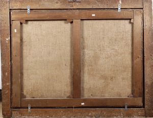 Giuseppe Recco : Natura in posa con pesci e crostacei  - Asta Old Masters - Associazione Nazionale - Case d'Asta italiane