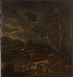 Scuola italiana del XVIII secolo I lavori nei campi durante le quattro stagioni  - Asta Old Masters - Associazione Nazionale - Case d'Asta italiane