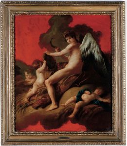 Joseph-Marie Vien - Allegoria dellAutunno e dellEstate