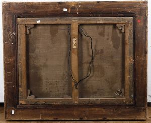 Giuseppe Zais : Paesaggio con ponte e pastori  - Asta Old Masters - Associazione Nazionale - Case d'Asta italiane