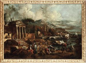 Giuseppe Zais - Porto di mare