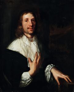 Antoon van Dyck, Seguace di - Ritratto di gentiluomo