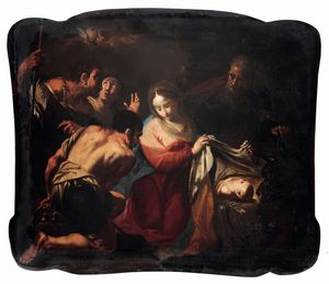 Filippo Abbiati, Attribuito a - Adorazione dei pastori