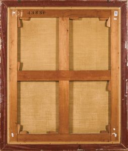 Tiziano Vecellio copia da, copia da : Venere che benda Amore  - Asta Old Masters - Associazione Nazionale - Case d'Asta italiane