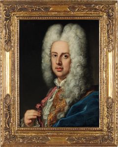 Niccolò Cassana : Ritratto di gentiluomo con nastro rosa  - Asta Old Masters - Associazione Nazionale - Case d'Asta italiane