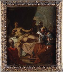 Sebastiano Ricci, Cerchia di - Alessandro Magno e il medico Filippo