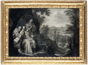 François De Lange detto Francesco L'Ange - Episodio della vita di San Bruno di Colonia