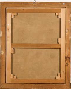 Scuola francese del XVIII secolo Ritratto di gentiluomo in giubba rossa  - Asta Old Masters - Associazione Nazionale - Case d'Asta italiane