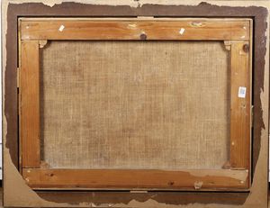 Scuola fiamminga del XVIII secolo Natura morta con frutti, ortaggi e fiori  - Asta Old Masters - Associazione Nazionale - Case d'Asta italiane