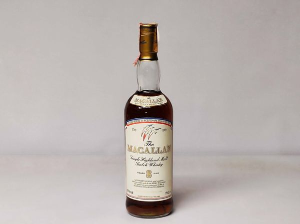 Macallan 1989 8 Years Old, Highland Malt Whisky  - Asta Whisky & Co. - Associazione Nazionale - Case d'Asta italiane