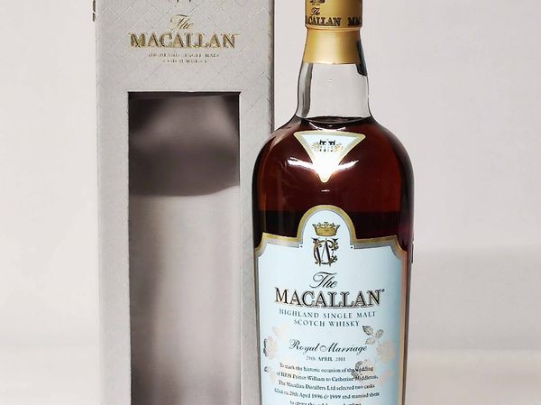 Macallan 2011 Royal Marriage, Highland Malt Whisky  - Asta Whisky & Co. - Associazione Nazionale - Case d'Asta italiane
