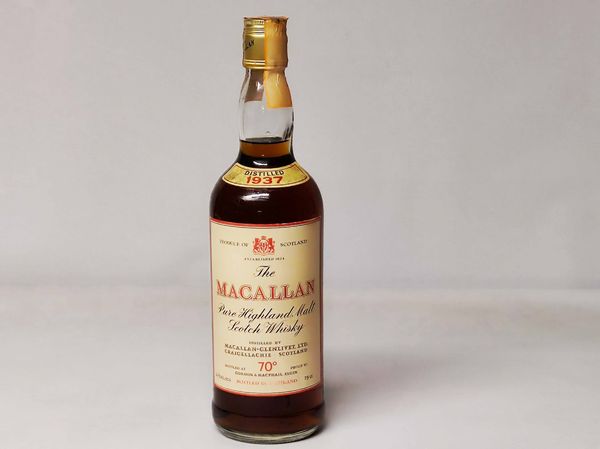 Macallan-Glenlivet 1937, Higland Malt Whisky  - Asta Whisky & Co. - Associazione Nazionale - Case d'Asta italiane