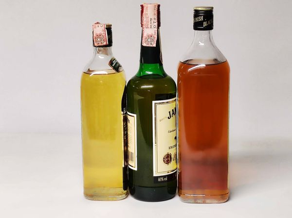 Bushmills, Jameson, Black Bush, Irish Whiskey  - Asta Whisky & Co. - Associazione Nazionale - Case d'Asta italiane