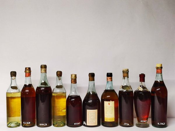 Buton, Fogolar, Barker, Bettitoni, Sarti, Cognac e Brandy Italiani  - Asta Whisky & Co. - Associazione Nazionale - Case d'Asta italiane
