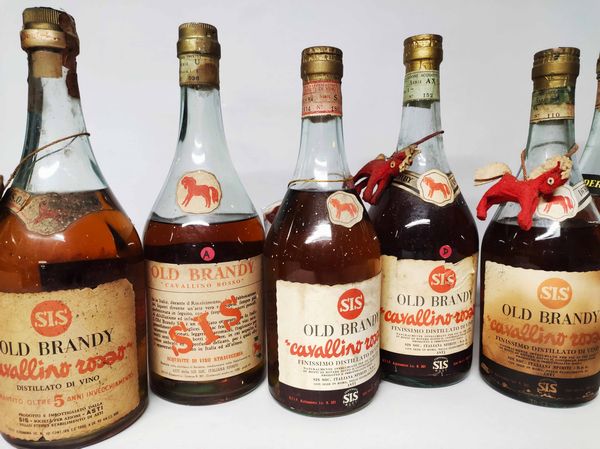 Cavallino Rosso, Collezione Italiana, Brandy  - Asta Whisky & Co. - Associazione Nazionale - Case d'Asta italiane