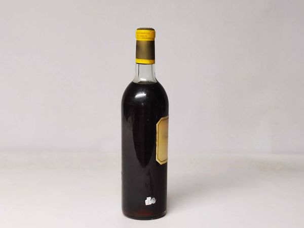 Chateau D'Yquem 1967, Sauternes  - Asta Whisky & Co. - Associazione Nazionale - Case d'Asta italiane