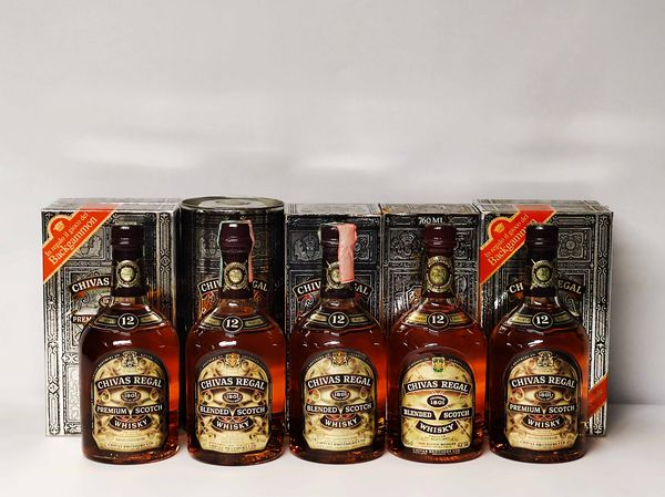 Chivas Regal 12 Years Old, Scotch Whisky  - Asta Whisky & Co. - Associazione Nazionale - Case d'Asta italiane
