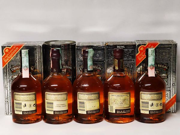 Chivas Regal 12 Years Old, Scotch Whisky  - Asta Whisky & Co. - Associazione Nazionale - Case d'Asta italiane