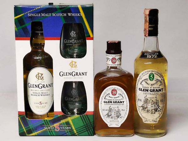 Glen Grant, Single Malt Whisky  - Asta Whisky & Co. - Associazione Nazionale - Case d'Asta italiane