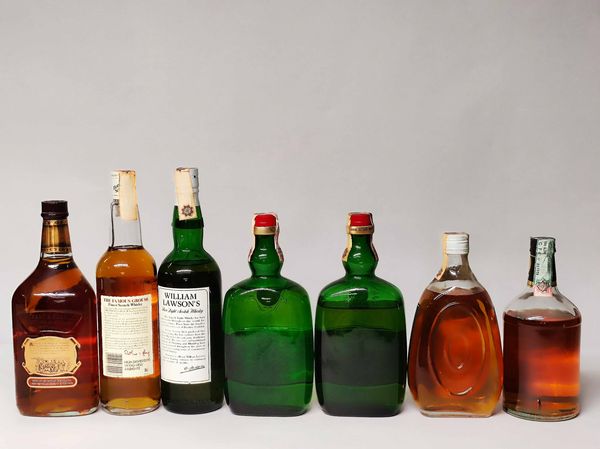 Grant's, Famous Grouse, William Lawson's, Gold Star, Clan Campbell, Old Story, Scoth Whisky  - Asta Whisky & Co. - Associazione Nazionale - Case d'Asta italiane