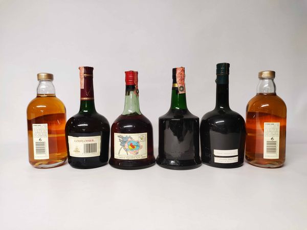 Hennessy, Courvoisier, Normandin, Prince Hubert, Cognac  - Asta Whisky & Co. - Associazione Nazionale - Case d'Asta italiane
