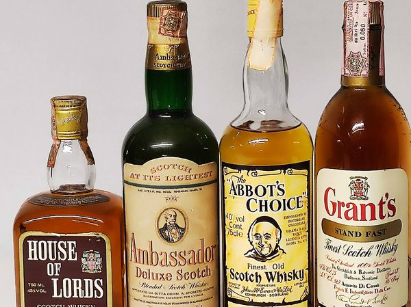 House of Lords, Ambassador, Abbot's, Grant's, Scoth Whisky  - Asta Whisky & Co. - Associazione Nazionale - Case d'Asta italiane