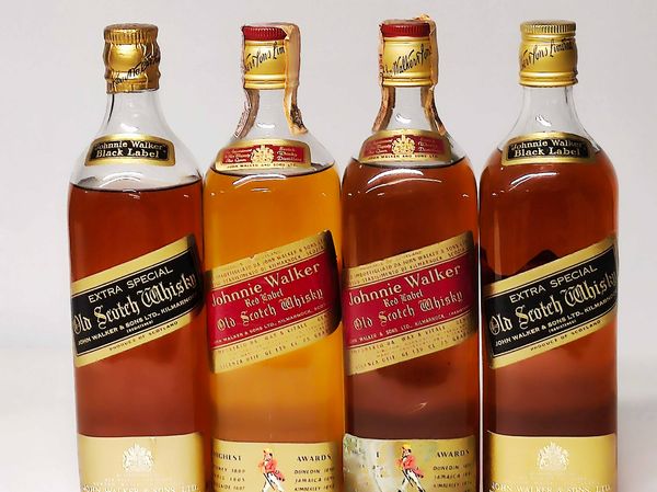 Johnnie Walker, Scotch Whisky  - Asta Whisky & Co. - Associazione Nazionale - Case d'Asta italiane