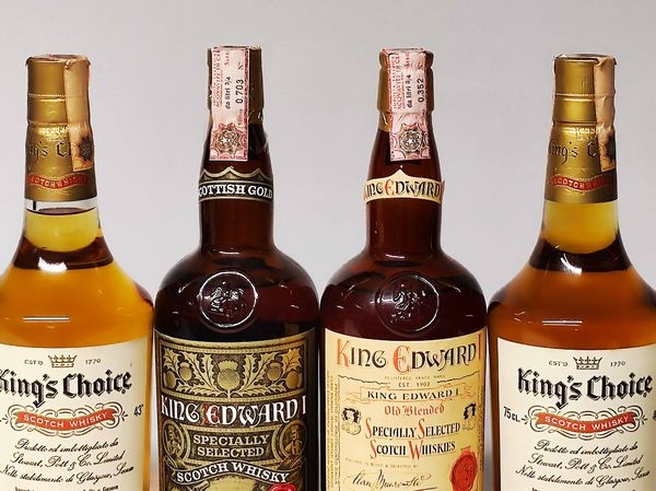 King's Choice, King Edward I, Scotch Whisky  - Asta Whisky & Co. - Associazione Nazionale - Case d'Asta italiane