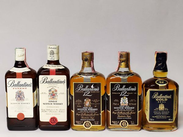 Ballantine's, Scotch Whisky  - Asta Whisky & Co. - Associazione Nazionale - Case d'Asta italiane