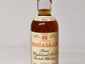 Macallan-Glenlivet 1957, Highland Malt Whisky  - Asta Whisky & Co. - Associazione Nazionale - Case d'Asta italiane