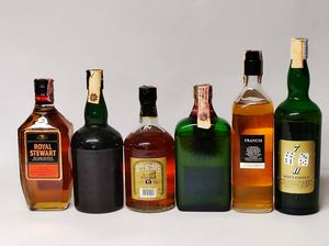 Royal Stewart, Queen Anne, Old Stones, Ambassador, Francis, Seven Eleven, Scoth Whisky  - Asta Whisky & Co. - Associazione Nazionale - Case d'Asta italiane