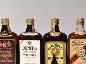 King Edgar, Dunfife, His Excellency, Highland Command, Scoth Whisky  - Asta Whisky & Co. - Associazione Nazionale - Case d'Asta italiane