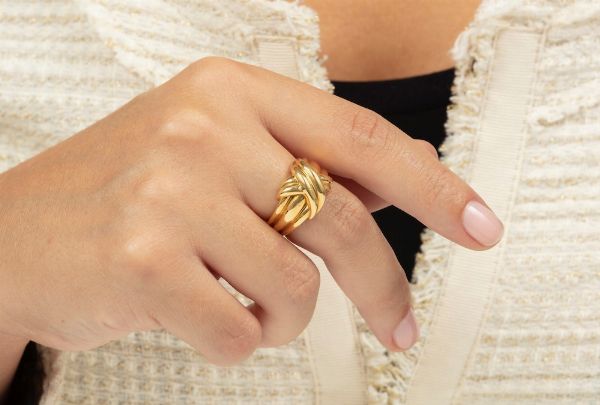 Tiffany & Co. Anello X  - Asta Gioielli - Associazione Nazionale - Case d'Asta italiane