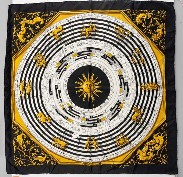 Hemrs Carr - lotto di due Foulards  - Asta Luxury Vintage e Penne da Collezione - Associazione Nazionale - Case d'Asta italiane