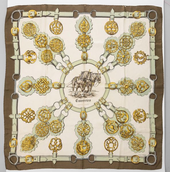 Hemrs Carr - lotto di due Foulards  - Asta Luxury Vintage e Penne da Collezione - Associazione Nazionale - Case d'Asta italiane