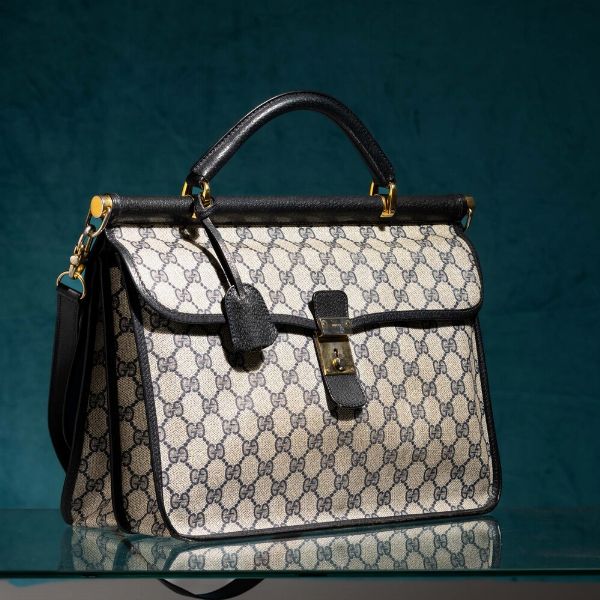 Gucci Borsa a mano da Ufficio Unisex  - Asta Luxury Vintage e Penne da Collezione - Associazione Nazionale - Case d'Asta italiane