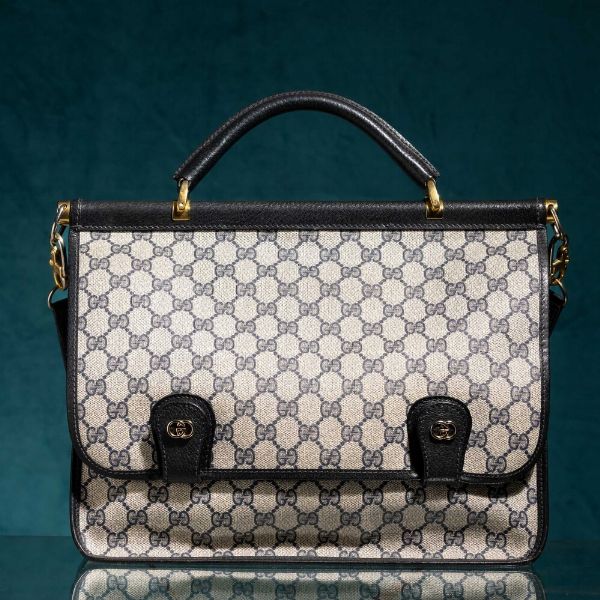 Gucci Borsa a mano da Ufficio Unisex  - Asta Luxury Vintage e Penne da Collezione - Associazione Nazionale - Case d'Asta italiane