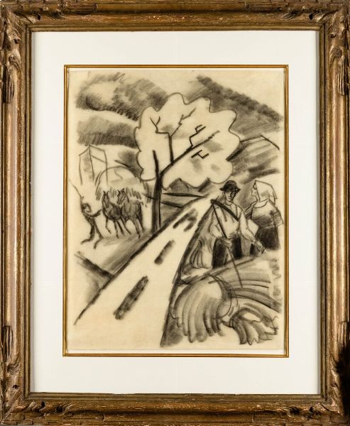 August Macke : Ernte (Mietitura)  - Asta Arte Moderna e Contemporanea - Associazione Nazionale - Case d'Asta italiane